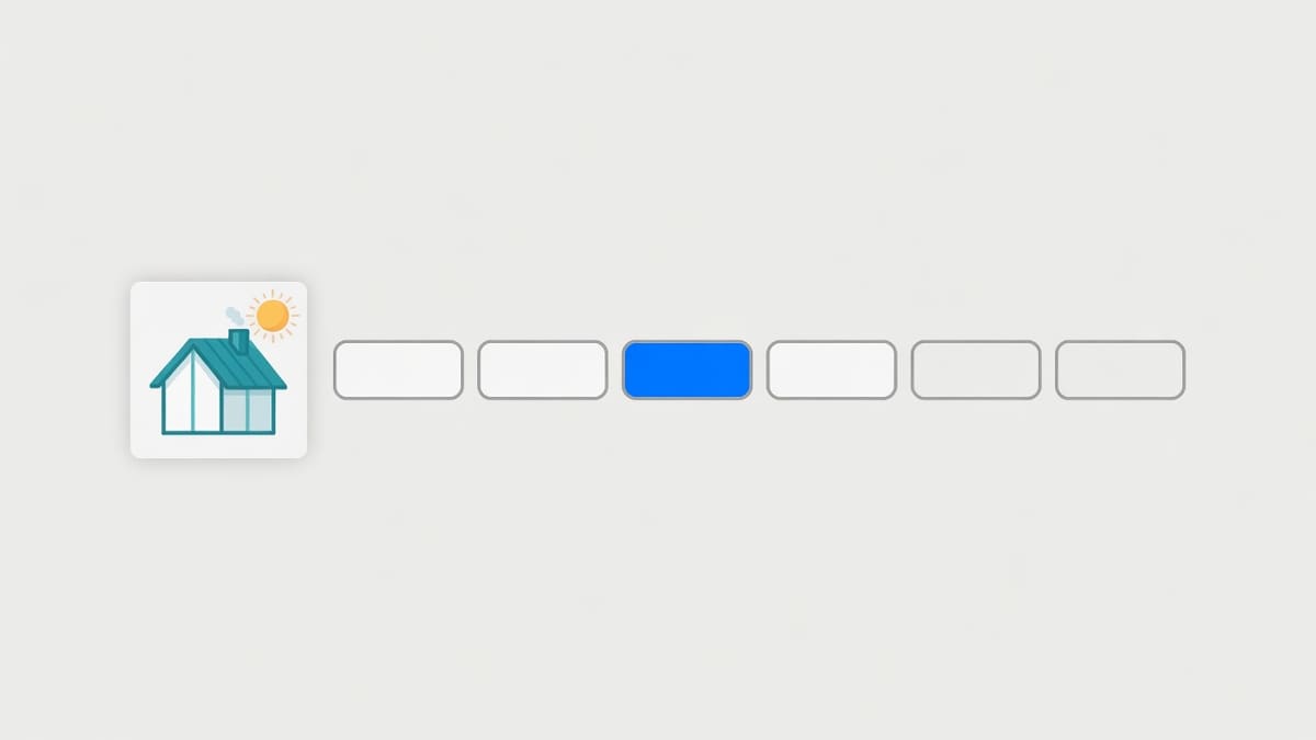 Size chips with one selected blue chip and empty width and height fields beside the same house thumbnail